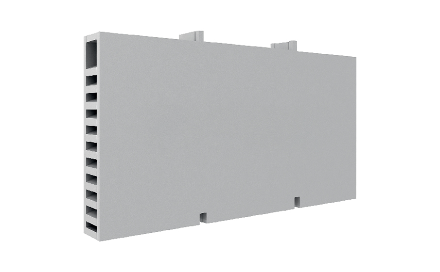 Вентиляционная коробочка TERMOCLIP серая, 115*60*10 мм